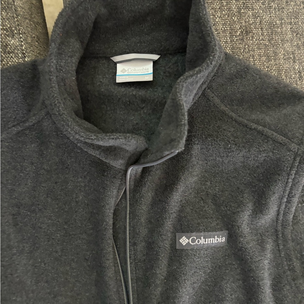 Columbia Charcoal Fleece Jacket